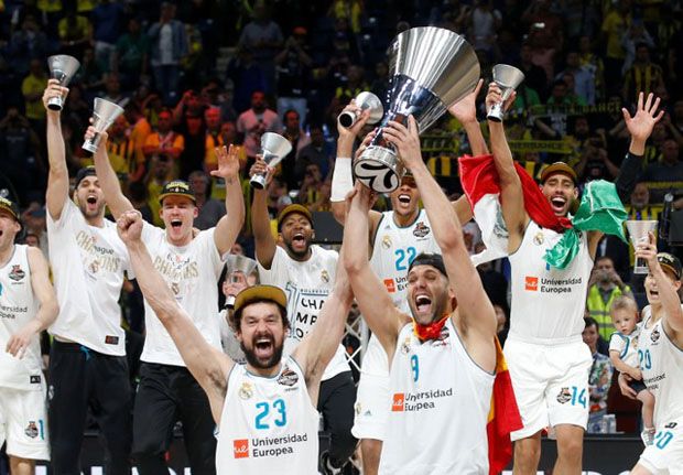 Real Madrid Raih La Decima di Kejuaraan Basket Eropa