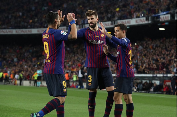 Tendangan Melengkung Coutinho Tutup Kemenangan Barcelona