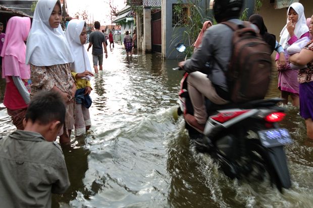 Banjir Rob Makin Parah, Ribuan Rumah di Pekalongan Terendam