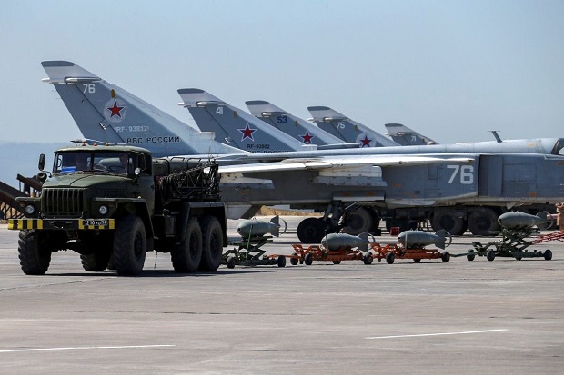 Sistem Pertahanan Rusia Tembak Jatuh Pesawat Nirawak di Suriah