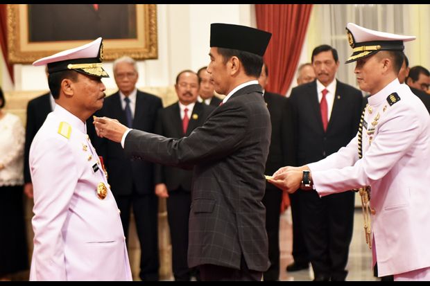 Jokowi Lantik Siwi Sukma Adji Jadi KSAL