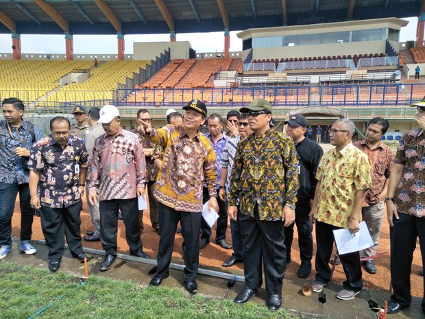 Renovasi Stadion Si Jalak Harupat Dikebut Jelang Asian Games
