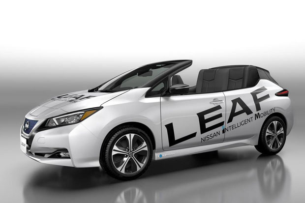 Nissan Pamer Leaf  Tanpa Atap Tampilan Lebih Modis