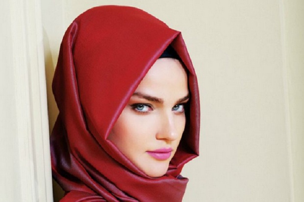Tutorial Hijab Segiempat Hanya dengan 2 Jarum Pentul