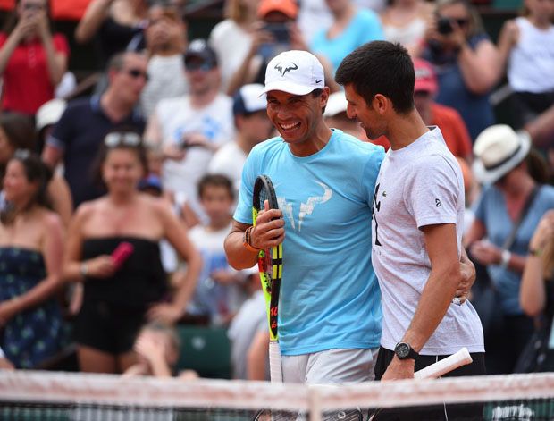 Aksi Djokovic/Nadal Warnai Pembukaan Grand Slam Prancis Terbuka