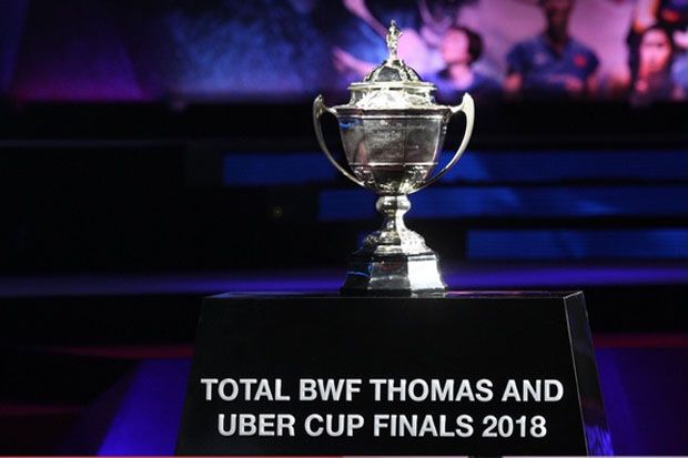 China Juara Piala Thomas 2018