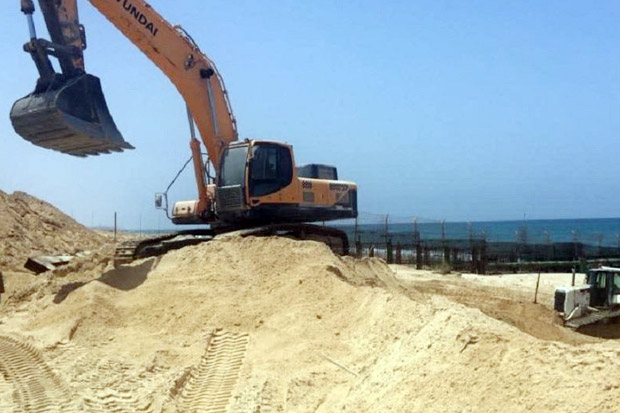 Israel Bangun Barikade Bawah Laut di Perbatasan Gaza