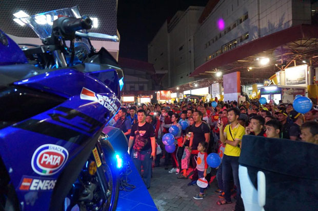 Yamaha Gelar Nobar Galang Hendra di Jakarta Fair 2018