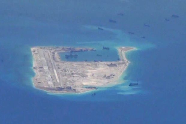 China Tolak Tuduhan Konyol AS soal Militerisasi Laut China Selatan