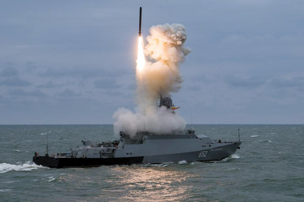 Kapal Rudal Canggih Lengkapi Armada Laut Hitam Rusia