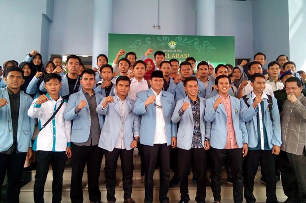 Universitas Riau Gelar Apel Akbar Tolak Aksi Terorisme