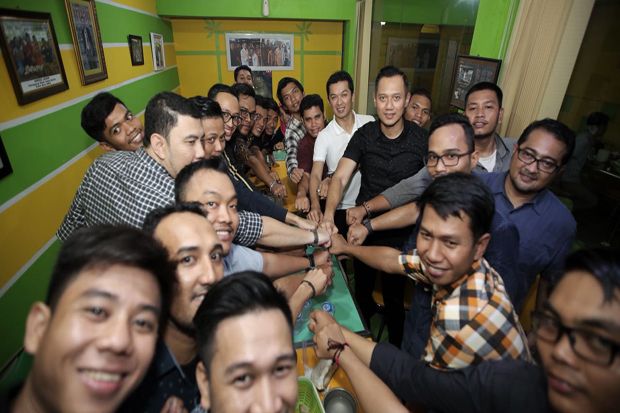 Antusiasnya Generasi Milenial Sumatera Utara Bertemu AHY