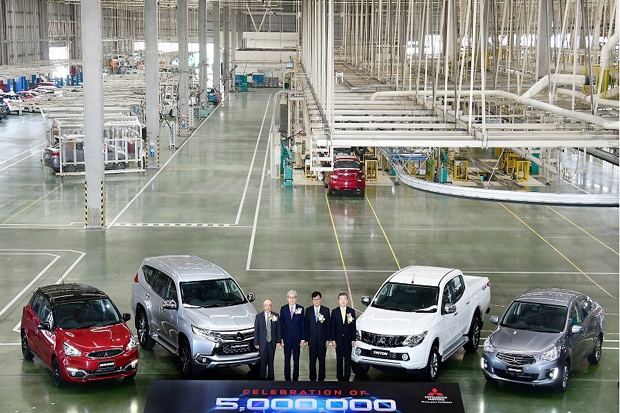 Mitsubishi Motors Thailand Umumkan Pencapaian Produksi Lima Juta Unit