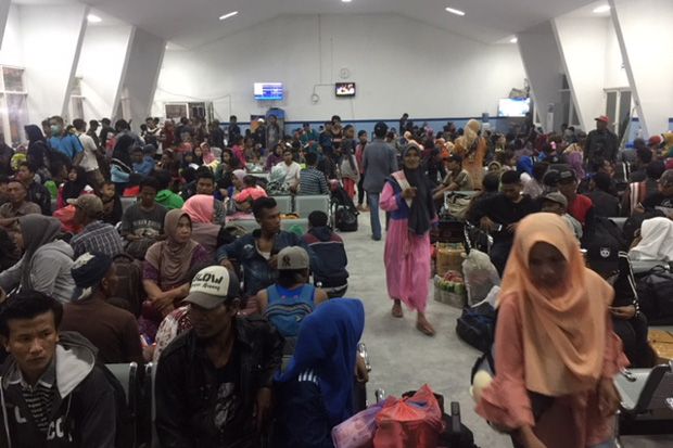 1.614 Pemudik Tinggalkan Kalteng Menuju Pelabuhan Tanjung Perak Surabaya