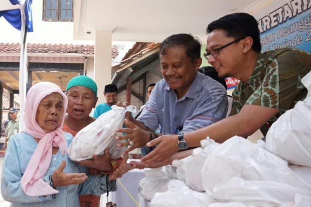 BUMN Untuk Negeri, BTN Salurkan 2.000 Paket Sembako di Cikarang