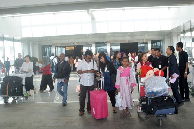 Arus Mudik di Bandara Ahmad Yani Mulai Menggeliat