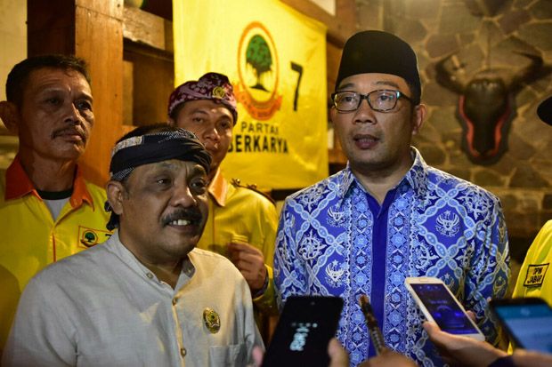 Jelang Pencoblosan, Ridwan Kamil Dapat Dukungan Partai Berkarya