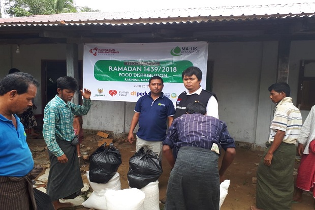 IHA Kembali Distribusikan Bantuan di Myanmar