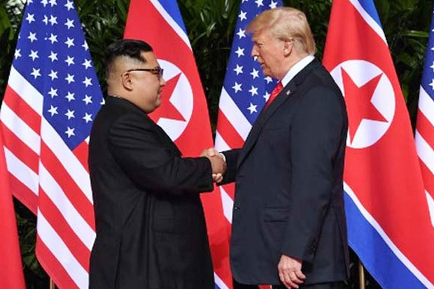 Presiden Korsel Pantau Pertemuan Trump-Kim Jong-un