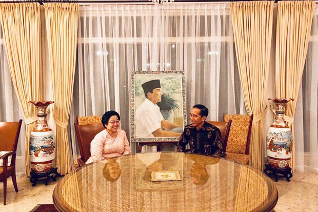 Bertemu di Batu Tulis, Jokowi-Megawati Bahas Cawapres