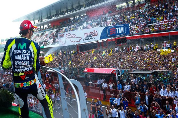 Meregalli Keceplosan Podium Ketiga Rossi berkat Marquez