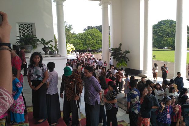 Open House Jokowi, Masyarakat Mulai Datangi Istana Bogor