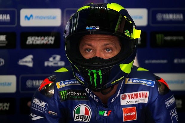 Rossi Bete Mulai Balapan di MotoGP Catalunya dari Barisan Ketiga