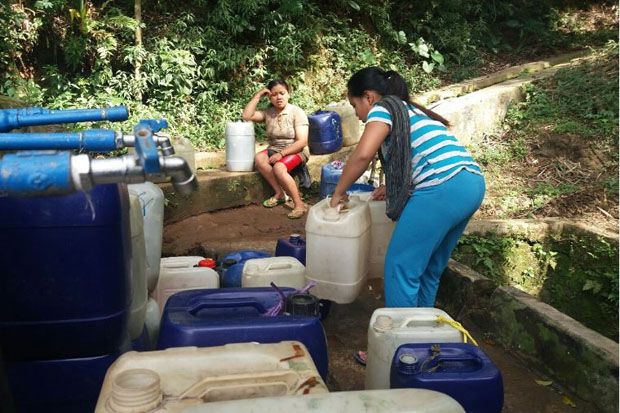 Musim Kemarau, Ratusan Warga Kali Manggis Kesulitan Air Bersih