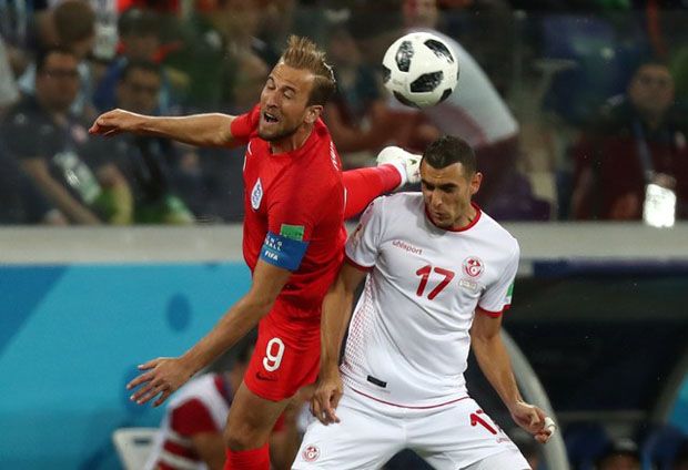 Babak I: Gol Harry Kane Dibalas Tunisia Lewat Titik Putih