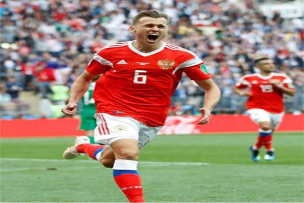Denis Cheryshev Man of The Match, Bintang Kejutan Rusia
