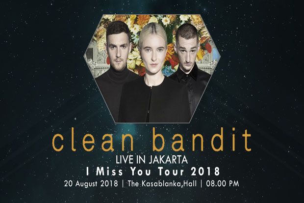 Clean Bandit Gelar Konser di Jakarta 20 Agustus 2018