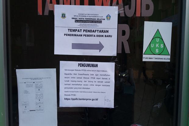 Server Tidak Bisa Diakses, PPDB Online di Banten Kacau