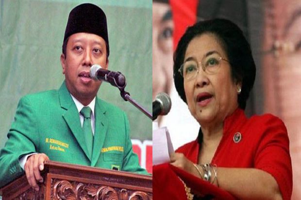 Kampanye Pamungkas, Megawati dan Romahurmuziy Turun ke Sumut