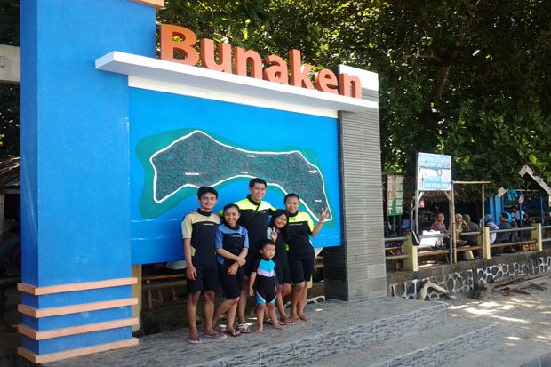 Pengunjung Taman Nasional Bunaken Terus Meningkat