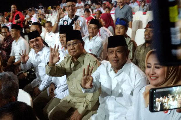 Prabowo Subianto Hadiri Debat Publik Pilgub Jabar Putaran Terakhir