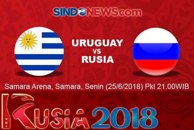 Preview Uruguay vs Rusia: Uji Kualitas