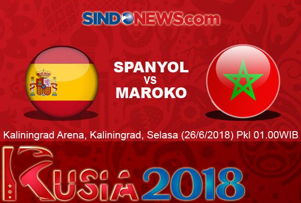Preview Spanyol vs Maroko: Misi Ganda La Furia Roja