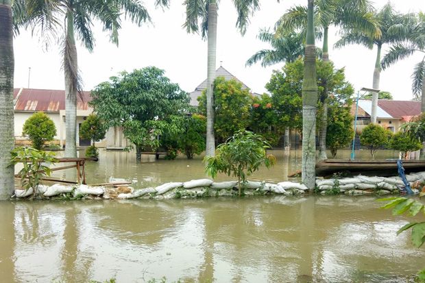 Ratusan Rumah di Pekanbaru Terendam Banjir