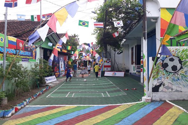 Mengunjungi Kampung Piala Dunia 2018 di Yogyakarta