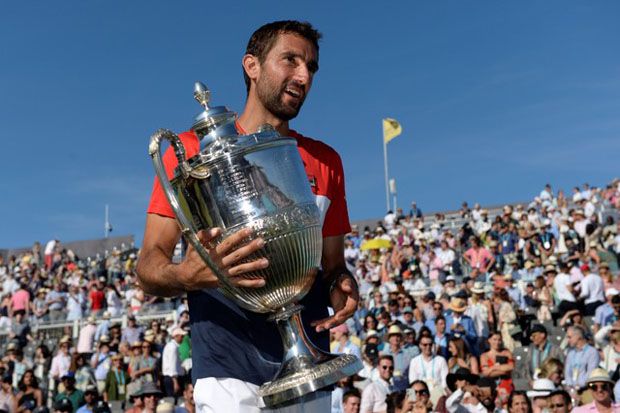 Cetak Comeback atas Djokovic, Marin Cilic Rayakan Gelar di London