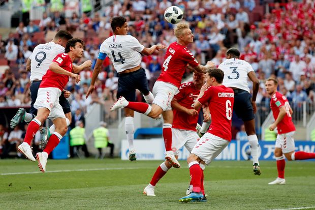 Babak I: Main Aman, Prancis vs Denmark Belum Bikin Gol