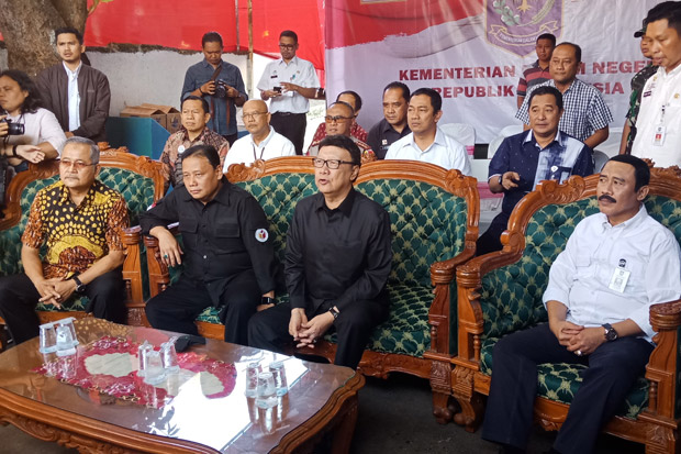 Mendagri dan Bawaslu Pantau Pilkada se-Indonesia di Semarang