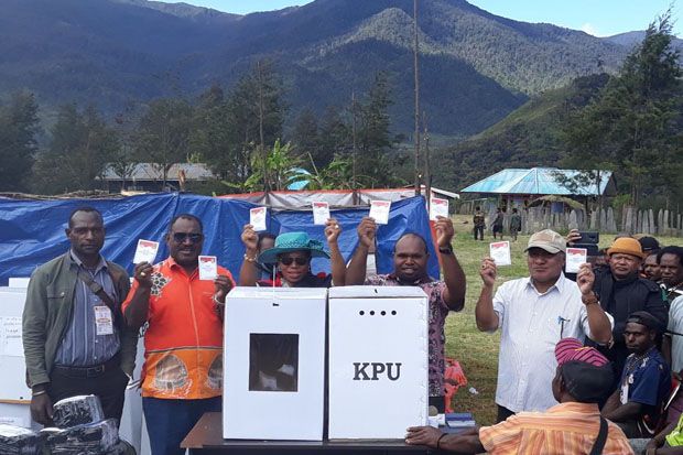 Pemilihan Bupati Puncak Papua, Pasangan Wandik-Balinal Klaim Raih 97% Suara
