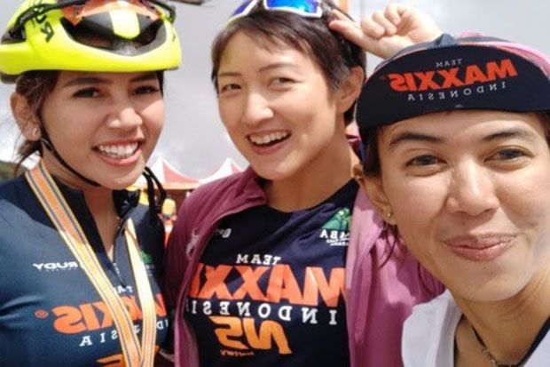 Pebalap Wanita Indonesia Taklukkan Tanjakan 3.275 Meter di Taiwan