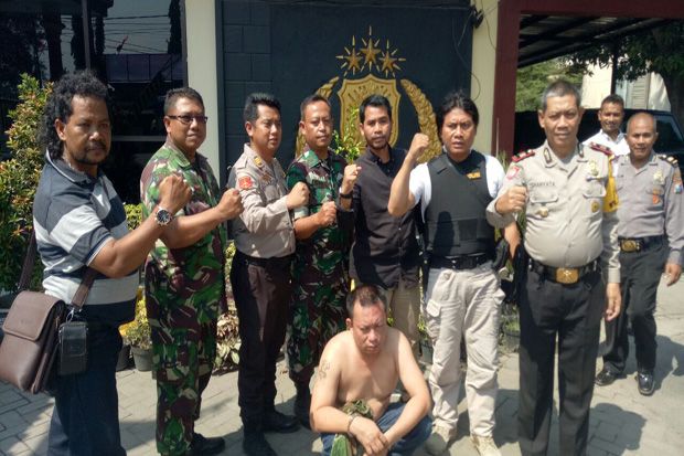 Palak Sopir Truk, Pecatan Desersi TNI AD Dicokok Tim Gabungan
