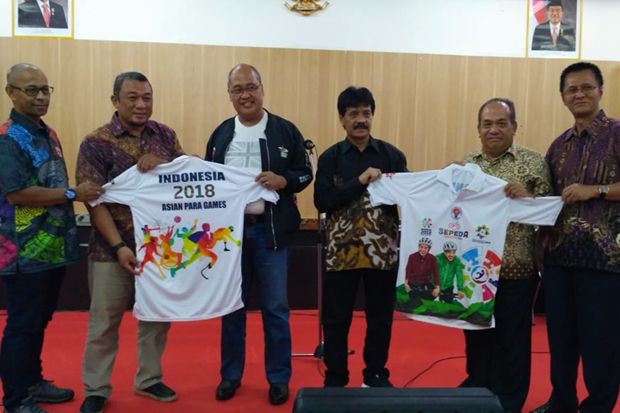 Jelajah Sepeda Nusantara Ikut Promosikan Asian Para Games 2018