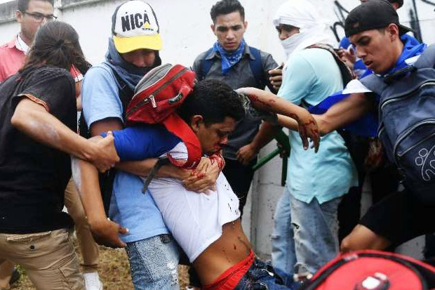Kelompok Bersenjata Tembaki Demonstran Anti Presiden Nikaragua