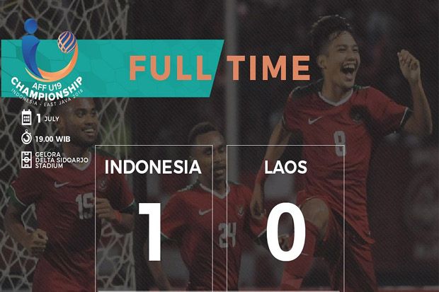 Gasak Laos, Timnas U-19 Indonesia Petik Tiga Poin