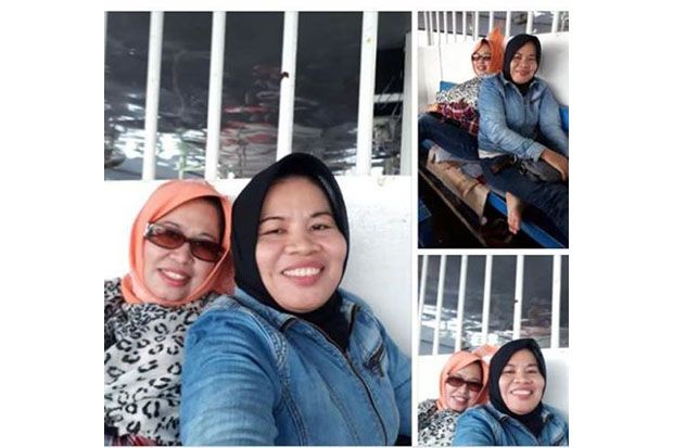 Sebelum Tenggelam, Ibu Guru Ini Sempat Selfi di Atas KM Lestari Maju