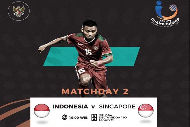 Susunan Pemain Timnas U-19 Indonesia vs Singapura